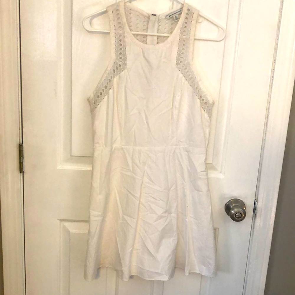 American eagle white lace dress